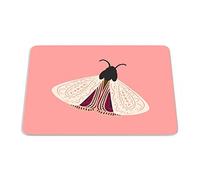 Bonamaison, Tappetino per mouse rettangolare, con stampa digitale, antiscivolo, per ufficio e casa, dimensioni: 22 x 18 cm