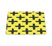 Bonamaison, Tappetino per mouse rettangolare con stampa digitale pop art, base antiscivolo, per ufficio e casa, dimensioni: 22 x 18 cm