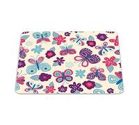 Bonamaison, Tappetino per mouse rettangolare con stampa digitale pop art, base antiscivolo, per ufficio e casa, dimensioni: 22 x 18 cm