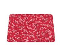 Bonamaison, Tappetino per mouse rettangolare con stampa digitale pop art, base antiscivolo, per ufficio e casa, dimensioni: 22 x 18 cm