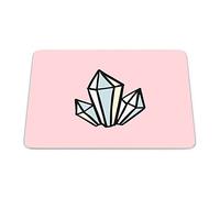 Bonamaison, Tappetino per mouse rettangolare con stampa digitale pop art, base antiscivolo, per ufficio e casa, dimensioni: 22 x 18 cm