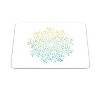 Bonamaison, Tappetino per mouse rettangolare con stampa digitale pop art, base antiscivolo, per ufficio e casa, dimensioni: 22 x 18 cm