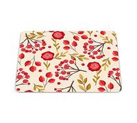 Bonamaison, Tappetino per mouse rettangolare con stampa digitale pop art, base antiscivolo, per ufficio e casa, dimensioni: 22 x 18 cm