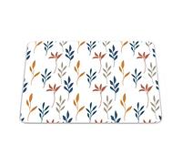 Bonamaison, Tappetino per mouse rettangolare con stampa digitale pop art, base antiscivolo, per ufficio e casa, dimensioni: 22 x 18 cm