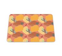 Bonamaison, Tappetino per mouse rettangolare con stampa digitale pop art, base antiscivolo, per ufficio e casa, dimensioni: 22 x 18 cm