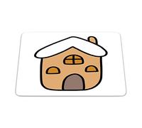 Bonamaison, Tappetino per mouse rettangolare con stampa digitale pop art, base antiscivolo, per ufficio e casa, dimensioni: 22 x 18 cm