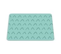 Bonamaison, Tappetino per mouse rettangolare con stampa digitale pop art, base antiscivolo, per ufficio e casa, dimensioni: 22 x 18 cm