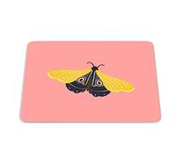 Bonamaison, Tappetino per mouse rettangolare con stampa digitale pop art, base antiscivolo, per ufficio e casa, dimensioni: 22 x 18 cm