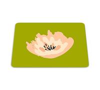 Bonamaison, Tappetino per mouse rettangolare con stampa digitale pop art, base antiscivolo, per ufficio e casa, dimensioni: 22 x 18 cm