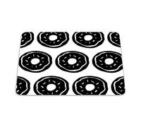 Bonamaison, Tappetino per mouse rettangolare con stampa digitale pop art, base antiscivolo, per ufficio e casa, dimensioni: 22 x 18 cm