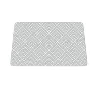 Bonamaison, Tappetino per mouse rettangolare con stampa digitale pop art, base antiscivolo, per ufficio e casa, dimensioni: 22 x 18 cm