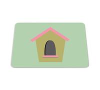 Bonamaison, Tappetino per mouse rettangolare con stampa digitale pop art, base antiscivolo, per ufficio e casa, dimensioni: 22 x 18 cm