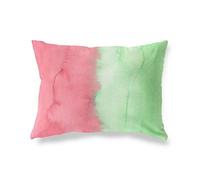 BonaMaison Tema Dell'Acquerello Fodera per Cuscino Cotone e Copricuscini Federa per Divano Casa Soggiorno Camera da Letto Decorazione Interni ed Esterni, 45x60 Cm - Progettata e Prodotta in Turchia