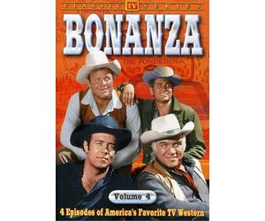 Bonanza - Volume 4 (DVD) Dan Blocker Lorne Greene Michael Landon Pernell Roberts