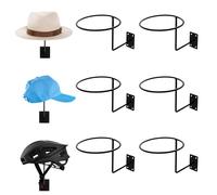 Bonarty 9X Ruggine A Prova di Casco Holder Hanger Gancio per Pescatore Cappello da