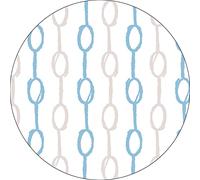 Bonateks, Tappetino per mouse rotondo con stampa digitale, base antiscivolo, per ufficio e casa, diametro: 22 cm