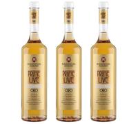 Bonaventura Maschio Grappa Oro Prime Uve | 39% Vol. | Confezione da 3 Bottiglie da 700ml