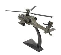 Bonbela 1:32 Apache Helicopter Model Aircraft Model Scale Helicopter con Sondaggio e Light Effetti in Lega di Alluminio Durevole per Regali per Bambini