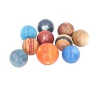 Bonbela 10 palline antistress per la terapia delle mani ADHD Relief con Sun Moon PU Foam Squeeze Ball Set da 10 pezzi