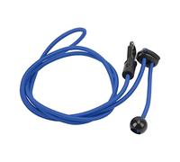 Bonbela 120 Cm Kayak Paddle Leash Ad Alta Resistenza in Canoa Gancio di Pesca a Paletta Corda per Il Surfing (Blu)