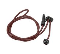 Bonbela 120 Cm Kayak Paddle Leash Ad Alta Resistenza in Canoa Gancio di Pesca a Paletta Corda per Il Surfing (Marrone)