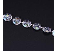 Bonbela 30 M di Cristallo Acrilico Come Perle a Corda Tende per Matrimoni Decorazioni per Feste di Compleanno di Compleanno Cragi Fai -da -te2 (Colore ab)