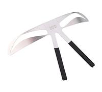 Bonbela 4 tipi di righello permanente per sopracciglia, per misurare l'equilibrio, estensione, forma stencil (sopracciglia ad arco)