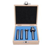 Bonbela 4pcs MT2 Tornio Drive Center Set Tornio in Legno Set di Tazze Spurt Set di Legno Set di Centro con Cuscinetti per il Cuscinetto per le Legno e il Telaio in Metallo
