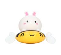 Bonbela 5.1x4.3x3.5in Giocattoli da Bagnetto per Bambini Ape a Forma di Coniglio Divertenti Spruzzi di Plastica Giocattoli Galleggianti in Acqua per Neonati Bambini Ragazzi Ragazze