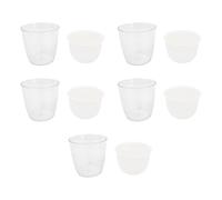 Bonbela 5 Pezzi di Pianta Auto Irrigazione Pp Piantana Decorativa per Vaso di Fiori Decorativi con Corda Chiara per Le Piante da Interno