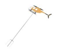 Bonbela Aereo da giardino Weathervane Iron Flight - Enthusiast Presente, ideale per giardino con design elegante per giardino e ponte, esterno Vane