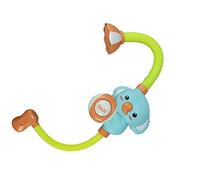 Bonbela Baby Party Testa Cartone Animato Elettrico Bambino Acqua Fiume Spray Giocattolo Sprinkler Soffione Doccia per Bagno (Verde Chiaro)
