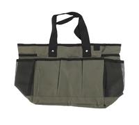 Bonbela Borsa per attrezzi da giardino leggera con tasche multiple, resistente tessuto Oxford 600D, facile da trapiantare, tagliare e trapiantare