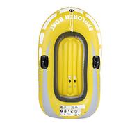 Bonbela Canoa in Kayak Gonfiabile in PVC 1 a Canotta Ad Aria da Barca per la Pesca alla Deriva