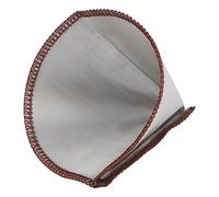 Bonbela Filtro per caffè Riutilizzabile Maglia Filtrante Fine a Forma di Cono in Acciaio Inossidabile 304 per caffè Preparato a Mano con Design Senza Carta per Chemex (S per 1 o 2 tazze)