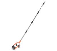 Bonbela Garden Cultivator Tool in Acciaio Inossidabile Resinimento del Prato Strumento da Giardino Manico Regolabile Manico del Giardino Allentatore con Lama di Diserbo per la Miscelazione del Suolo