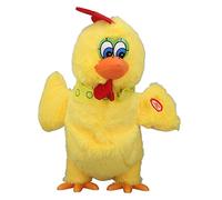 Bonbela Giocattolo Elettrico del Pollo delle Uova di Peluche con il Suono, Musica, Danza, Materiale Morbido, per i Bambini (30cm)