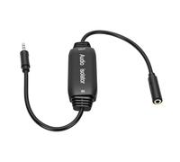 Bonbela Isolatore del Rumore del Circuito di Terra per Stereo di Auto e | Adattatore Maschio-femmina da 3,5 Mm, Filtra il Sibilo degli Altoparlanti 'auto, Design Portatile Plug and Play,