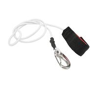 Bonbela Kayak Paddle Leash Ad Alta Resistenza in Canoa Griglie da Pesca a Paddle Bungee Corda per Il Surfing (Bianco)