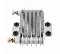 Bonbela Kit Radiatore Olio Motore in Alluminio da 65ml per CB CG | di Raffreddamento del Motore, Adattatore per Tubo in Rame, Riduce L'usura, Adatto Alla Guida in Salita GY6, Struttura in