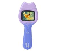 Bonbela Microscopio Digitale Portatile 500X Ingrandimento Ottico con (Blu | 2MP Fotocamera, Video 1080P, Obiettivo Rotante 180°, Ricarica Tipo-C, Corpo in ABS