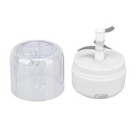 Bonbela Mini Electric Aglio Chopper 30W Motore da 250 Ml Capacità USB Carica 304 Blade in Acciaio Inossidabile con Progettazione di Blocchi di Sicurezza per Macinare le Cipolle di Aglio (Bianco)