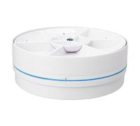 Bonbela Mini Lavastoviglie Portatile Lavello Wireless Lavastoviglie Cordless per Viaggi in Campeggio da Cucina con Getti D'acqua Ad Alta Pressione da 15 Minuti di Timer Fuori Dall'Abs (Blu)