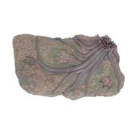 Bonbela Modello realistico del mondo dei dinosauri, modello di scena della giungla con interazione tra e figli, per decorazione (radice di albero grande M94)