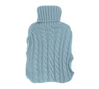 Bonbela Passa Riscaldamento in Gomma Sacca per Acqua Calda per Sollievo Dal Dolore 2000 Ml di Esplosione a Prova di Copertura a Maglia Rimovibile per Spalla Spalla Spalla di Spalla di (Azzurro)
