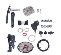 Bonbela Set di accessori per bicicletta a 9 marce, 50T, per volano, per la modifica (corona 36T)