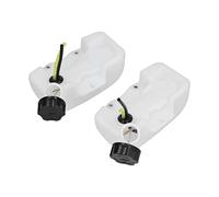 Bonbela Sostituzione del Carburante del Trimmer 2 Pc Serbatoi a Gas a Spazzola per Cuscinetti a Carburante con Sostituzione del Tubo per 34 Taglio a Spazzole