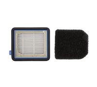 Bonbela Sostituzione Filtro Aspirapolvere, 2 Set Filtro ABS in Cotone per | Riduce Polvere e Polline, Facile da Smontare, Adatto Ai Modelli AEG QX6-8 2, Materiale ABS Resistente