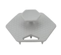 Bonbela Spazzola Esfoliante per Barba, Scrubber per il Viso in Silicone per Uomo con Ventosa, Spazzola per la Pulizia Profonda per Rimuovere le Cellule Morte della Pelle e lo Sporco, (Grigio)