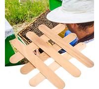 Bonbela Strisce di Legno di Api per Apicoltura, Strumenti per il | Non Adatto Alle Api, Basso, Sospeso tra gli Alveari o Sul Fondo della Scatola, Dura Fino a un Anno per il Controllo
